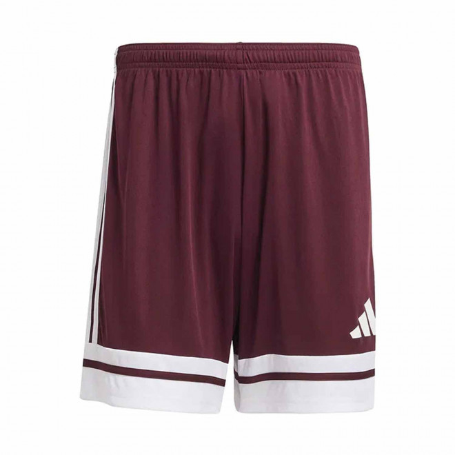 SHORT DE SPORT ADIDAS PERSONNALISABLE 'SQUADRA 25' - marron/blanc