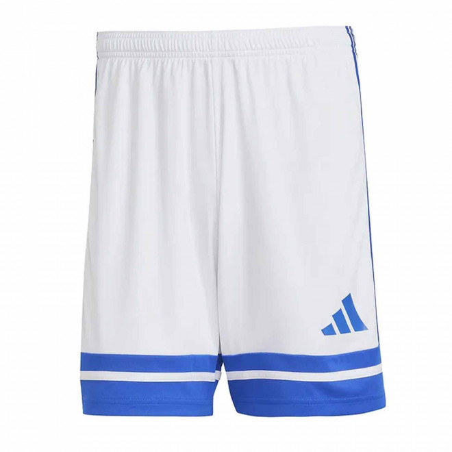 SHORT DE SPORT ADIDAS PERSONNALISABLE 'SQUADRA 25' - blanc/bleu