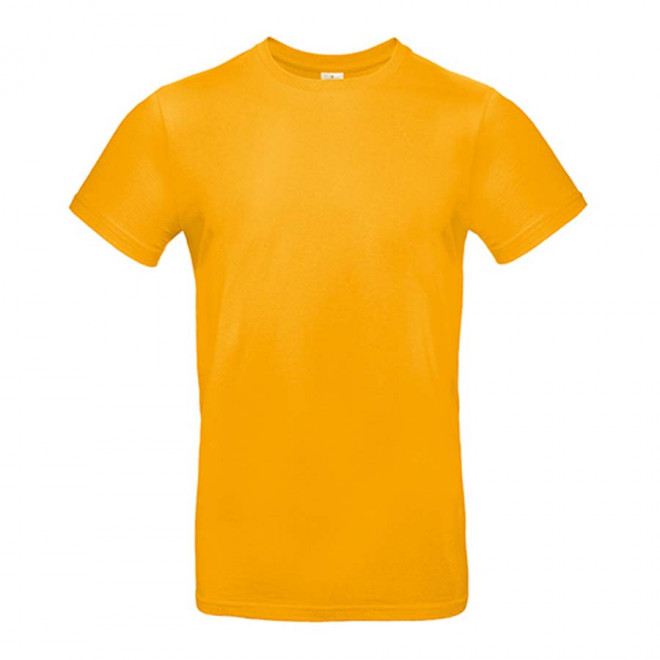 TEE-SHIRT PERSONNALISÉ COL ROND HOMME B&C® 'PALTO 185' - abricot