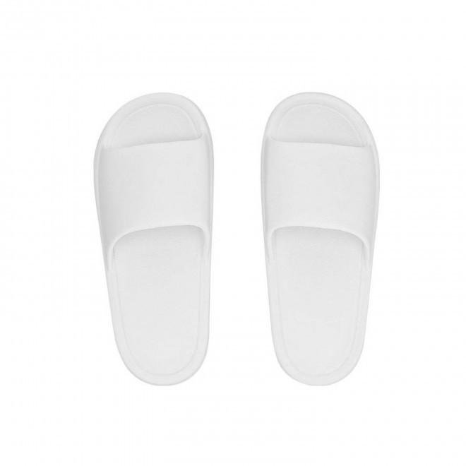 PAIRE DE CLAQUETTES 'OMAX' - blanc