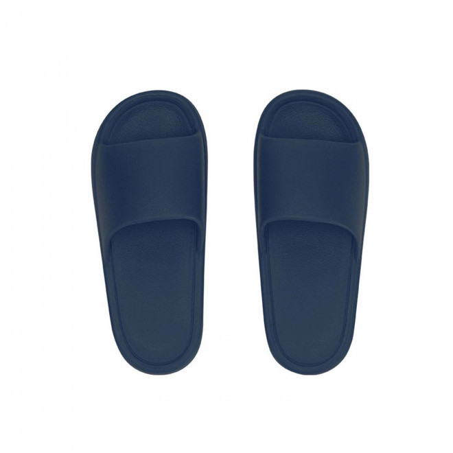 PAIRE DE CLAQUETTES 'OMAX' - bleu marine