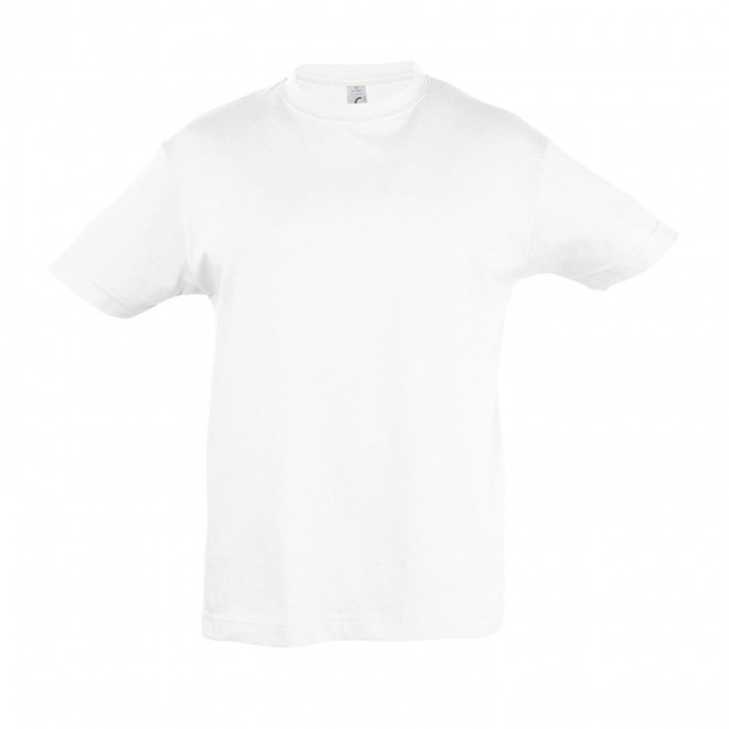 TEE-SHIRT PUBLICITAIRE ENFANT 'IMPERIAL' BLANC 190 GR/M² - blanc