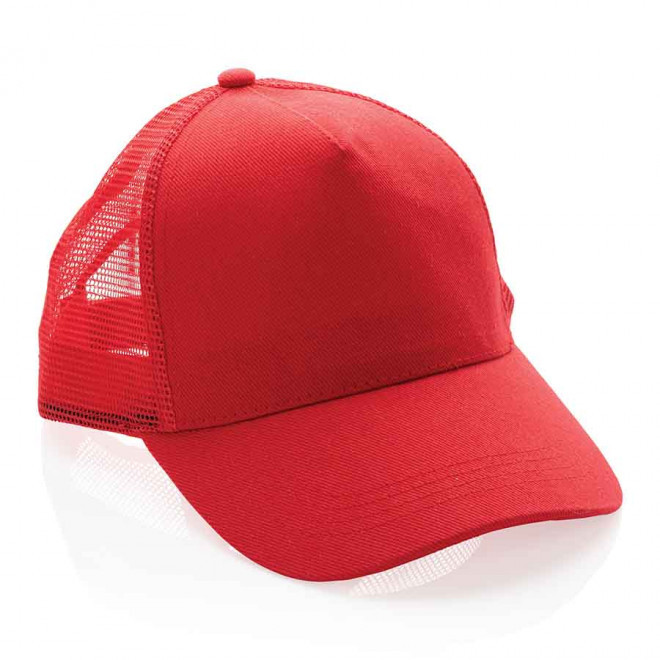 CASQUETTE PERSONNALISÉE TRUCKER IMPACT® 'KOURRA' - rouge
