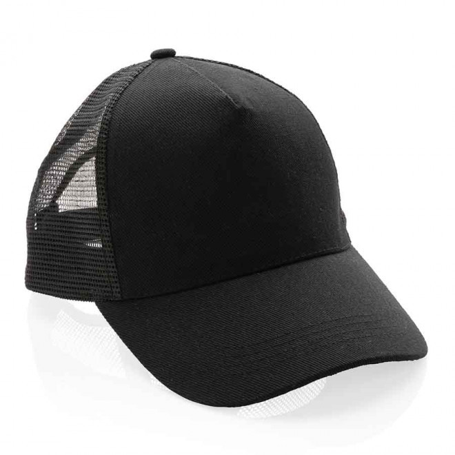 CASQUETTE PERSONNALISÉE TRUCKER IMPACT® 'KOURRA' - noir