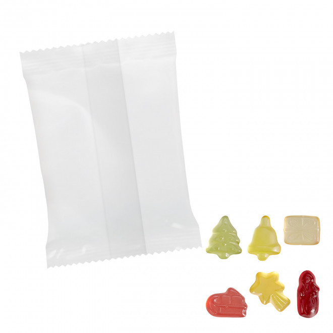 BONBONS GOMME DE FRUITS PERSONNALISABLE 'PIMPY'  - noël