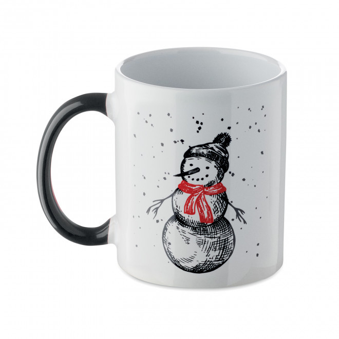 MUG NOEL EN CERAMIQUE PERSONNALISABLE 'ATERA' - bonhomme de neige