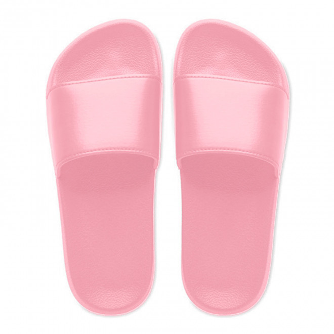 PAIRE CLAQUETTES PERSONNALISABLE SUR MESURE 'OMAX CUSTOM' - rose