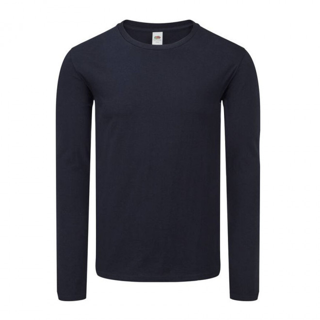TEE-SHIRT PERSONNALISÉ MANCHES LONGUES 'ICONIC 150 T ML' - navy