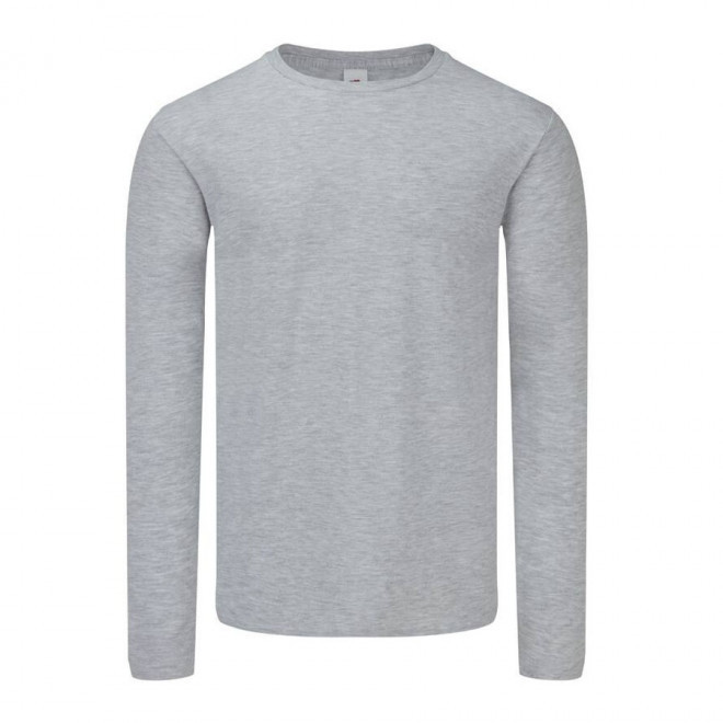 TEE-SHIRT PERSONNALISÉ MANCHES LONGUES 'ICONIC 150 T ML' - gris