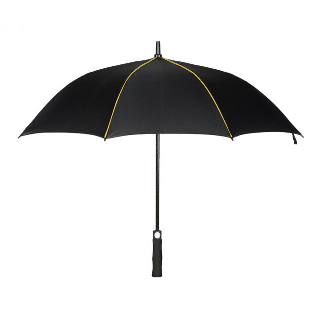 PARAPLUIE DE GOLF  PERSONNALISABLE 'BURFORD'  - black/gold