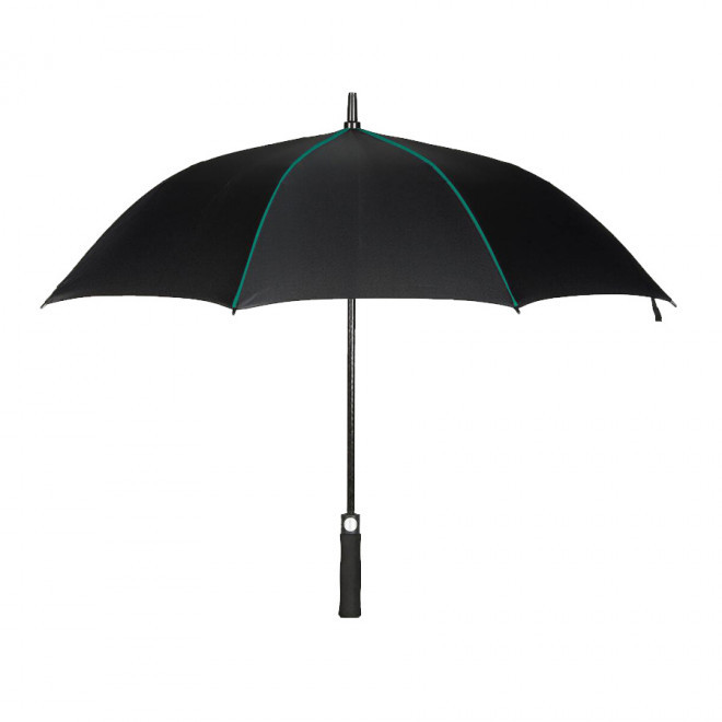 PARAPLUIE DE GOLF  PERSONNALISABLE 'BURFORD'  - black/kelly green
