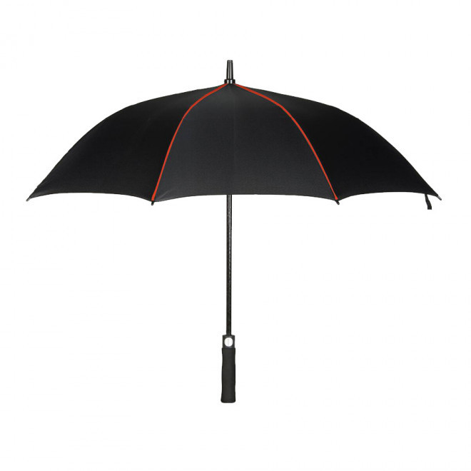 PARAPLUIE DE GOLF  PERSONNALISABLE 'BURFORD'  - black/orange