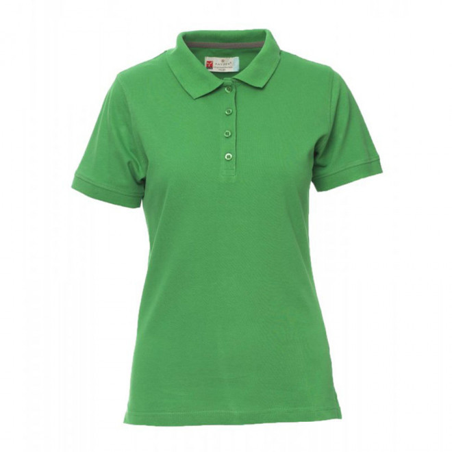 POLO PERSONNALISABLE FEMME PAYPER® 'VENICE' - vert prairie