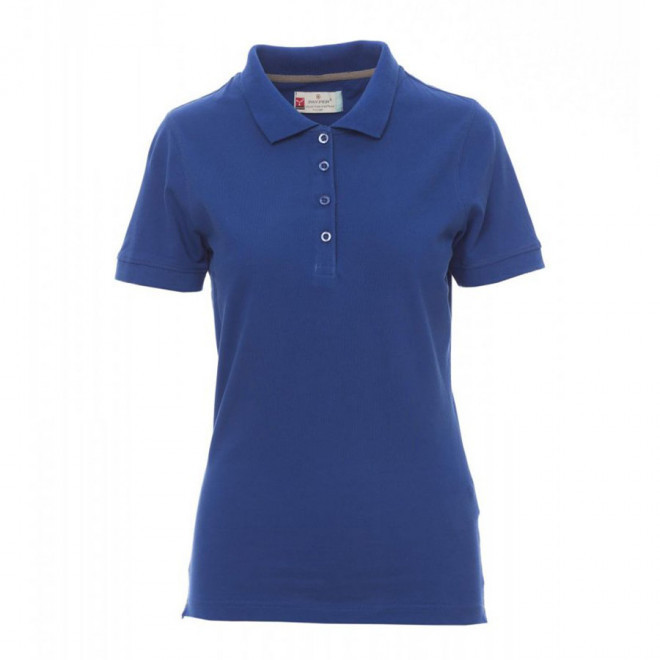 POLO PERSONNALISABLE FEMME PAYPER® 'VENICE' - bleu royal