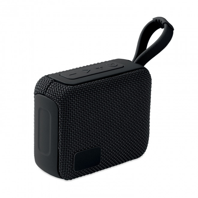 ENCEINTE BLUETOOTH 5W PERSONNALISABLE  'LISTO' - noir