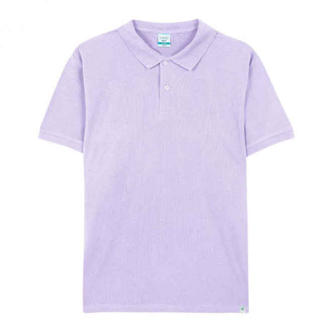 POLO MIXTE PERSONNALISABLE 'TERIM 180 BIO' - rose