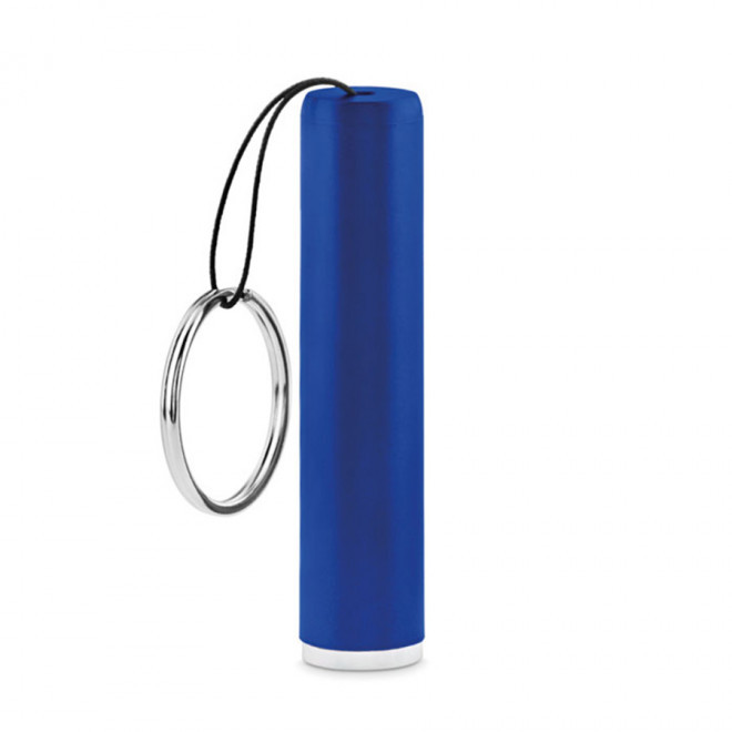 PORTE-CLES LAMPE PERSONNALISABLE 'LUM' - bleu royal