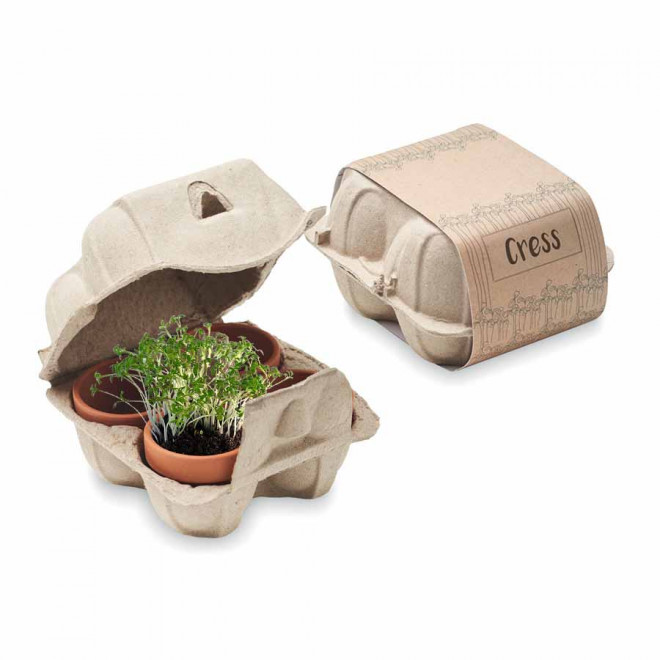 KIT DE PLANTATION PERSONNALISABLE CRESSON 'COKI' - naturel