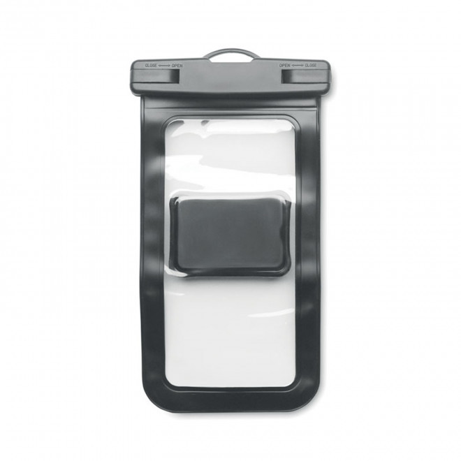 ETUI ETANCHE SMARTPHONE PERSONNALISABLE 'BIKTEL' - noir