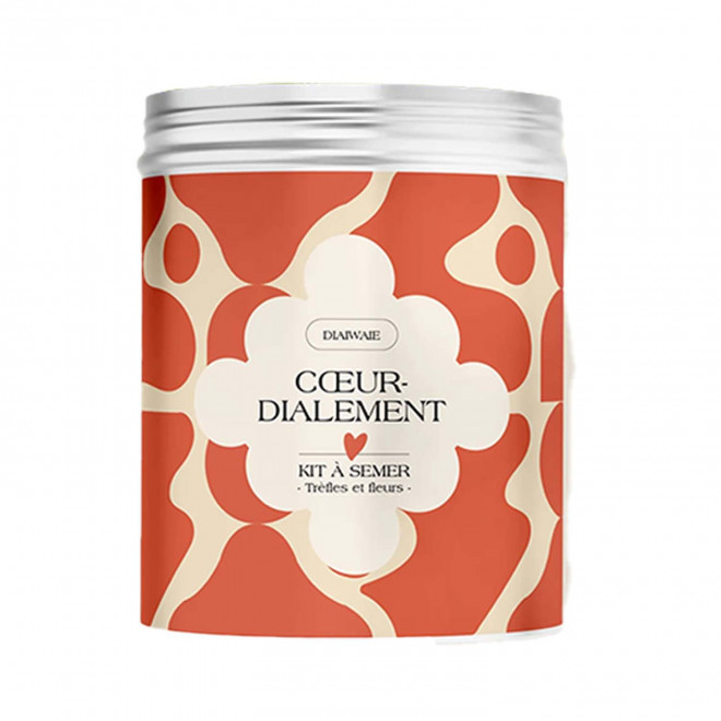 KIT DE GRAINES PERSONNALISABLE 'SERENITE' - Coeurdialement