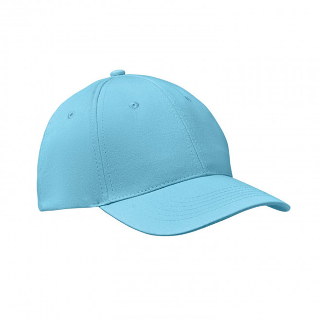 CASQUETTE 6 PANS PERSONNALISABLE 'ARKEO' - bleu ciel