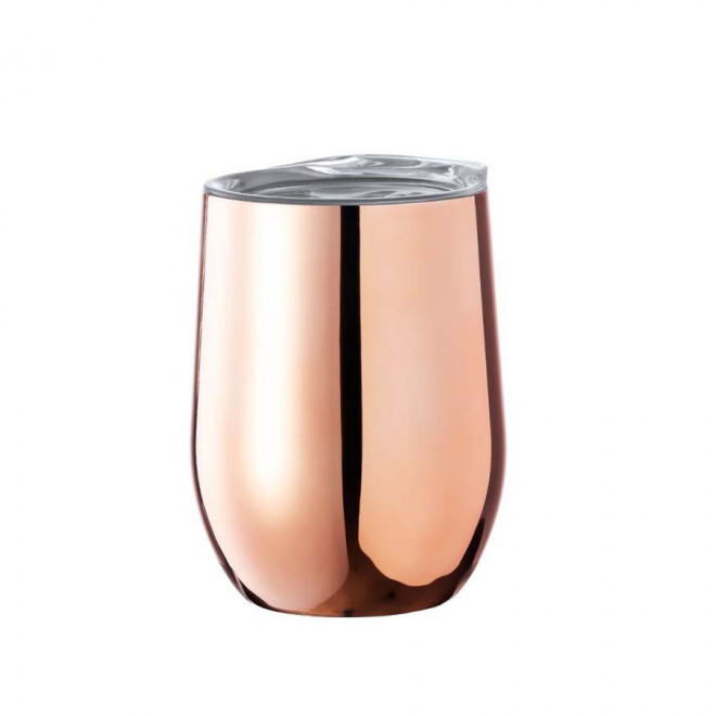 MUG PUBLICITAIRE ACIER CUIVRE 350 ML 'DASU' - cuivre