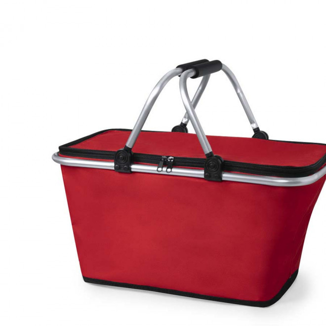 PANIER ISOTHERME PUBLICITAIRE 'SABIONI' - rouge