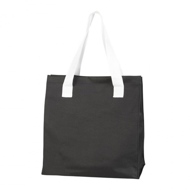 SAC SHOPPING PUBLICITAIRE 'UBLEY' - black/white