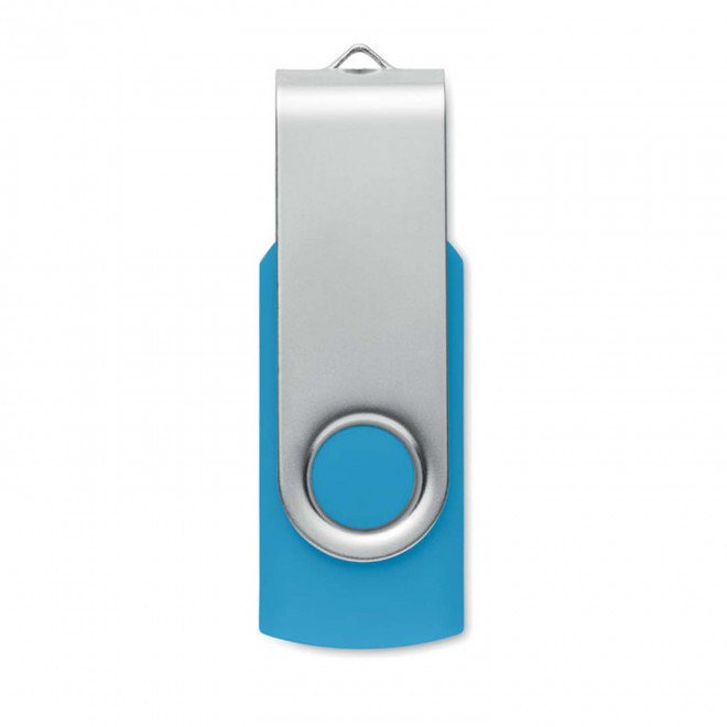 CLE USB-C 16GO PERSONNALISABLE 'TWISTER C' - turquoise
