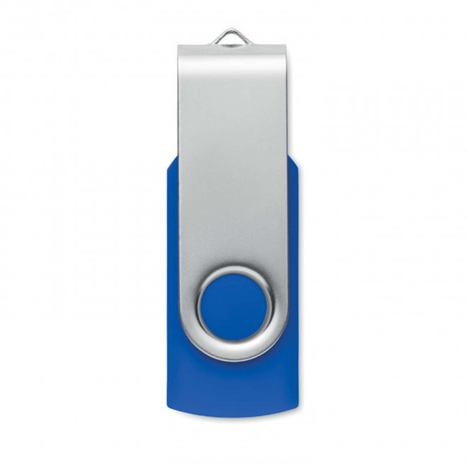CLE USB-C 16GO PERSONNALISABLE 'TWISTER C' - bleu royal