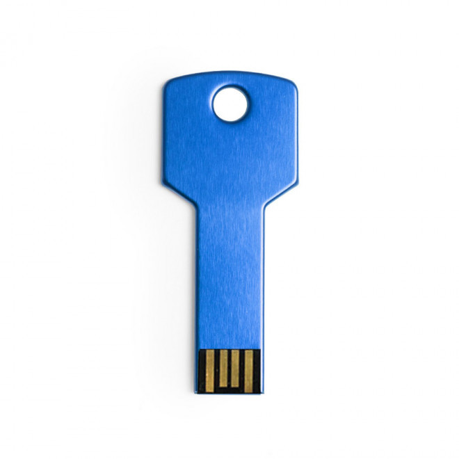 CLE USB PERSONNALISABLE 'COLORKEY' 16 GO  - bleu