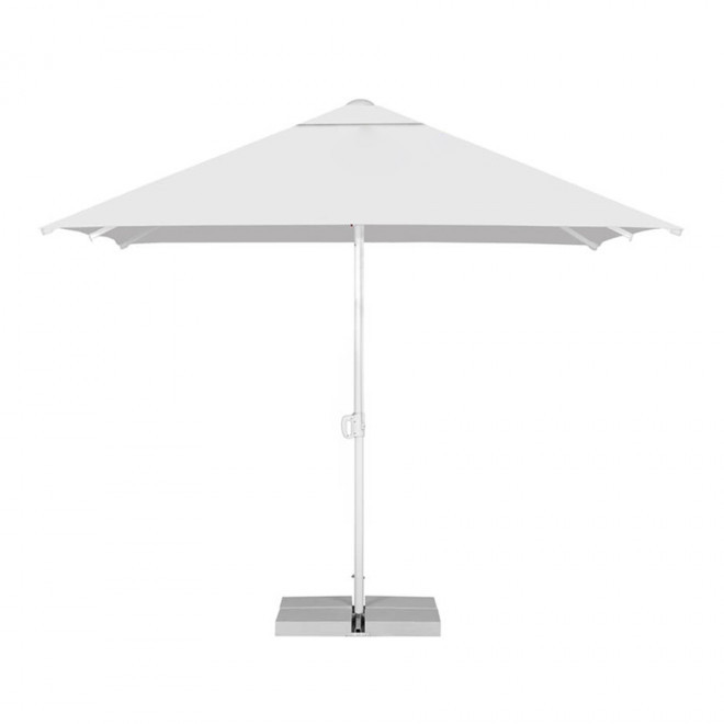 PARASOL TELESCOPIQUE PERSONNALISABLE 'ROTARISE' - blanc