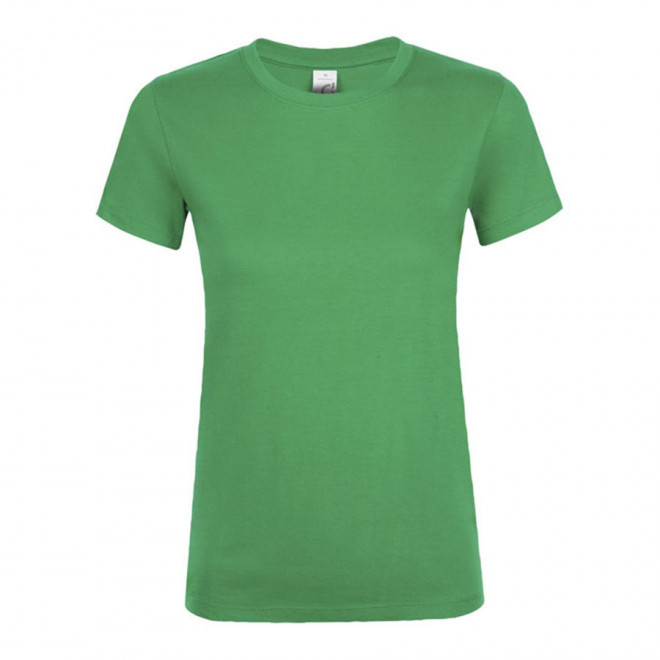 TEE-SHIRT PUBLICITAIRE FEMME 'REGENT' - EXPÉDITION RAPIDE 4J - vert kelly