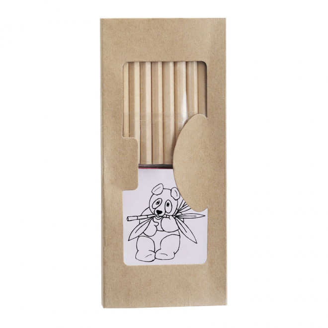 SET A DESSIN PUBLICITAIRE 'IMAGINATION' - naturel