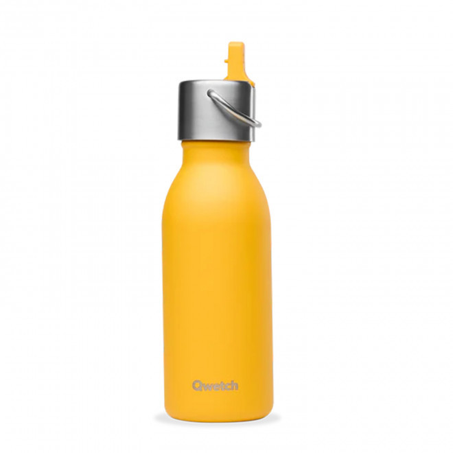 BOUTEILLE ISOTHERME PERSONNALISEE 'ACTIVE KIDS' 350ML - curry