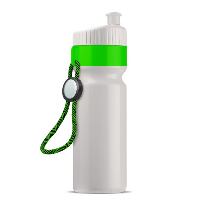 GOURDE DE SPORT PERSONNALISABLE MIX & MATCH 750 ML 'CORDI' - blanc/vert