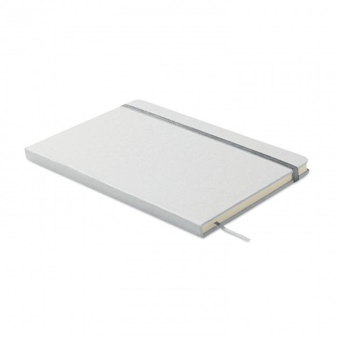 CARNET A5 CARTON DE LAIT PERSONNALISE 'ROUTI'  - blanc