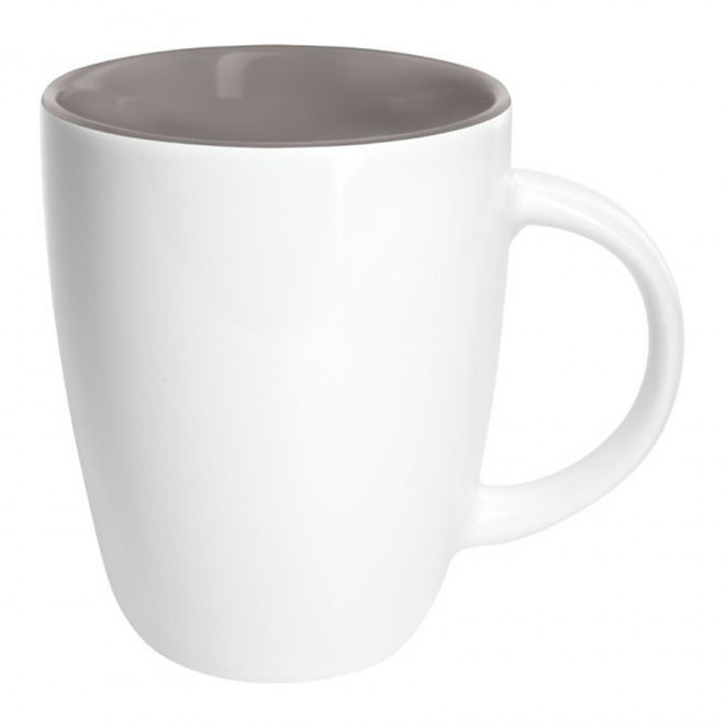 MUG EN PORCELAINE PERSONNALISABLE 250 ML 'COLBA' - gris