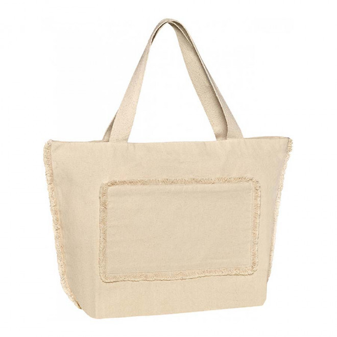 SAC CABAS COTON PERSONNALISABLE 320 GR/M2 'SESTEO' - naturel