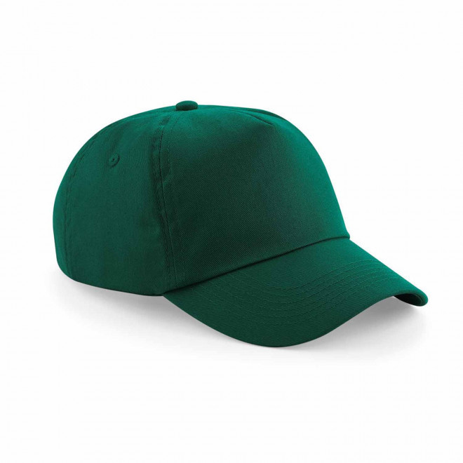 CASQUETTE 5 PANS PERSONNALISABLE 'JITTA' - vert bouteille
