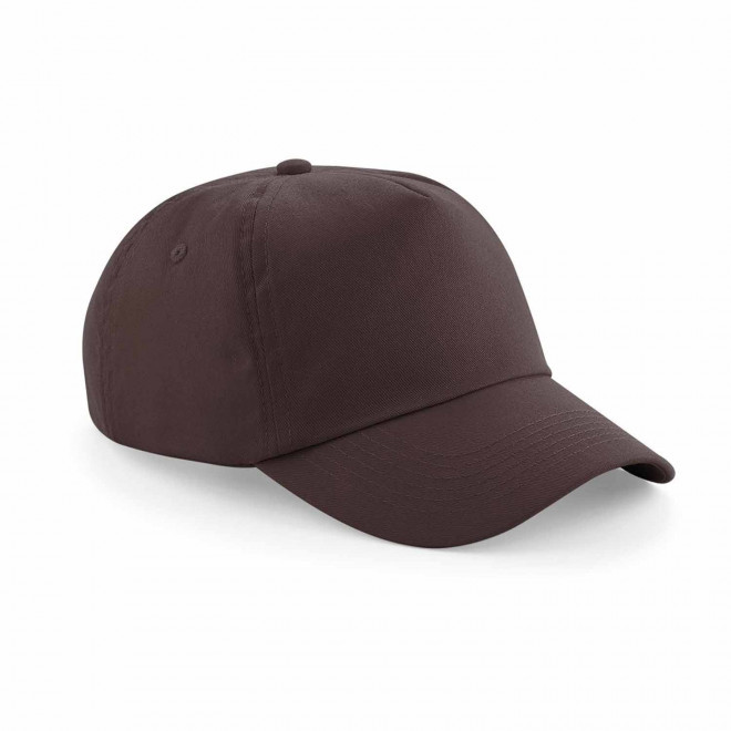 CASQUETTE 5 PANS PERSONNALISABLE 'JITTA' - chocolat