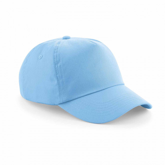 CASQUETTE 5 PANS PERSONNALISABLE 'JITTA' - bleu ciel
