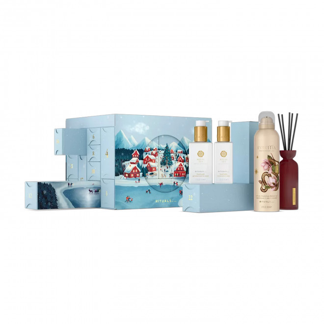 CALENDRIER DE L AVENT RITUALS PERSONNALISABLE 'DIORAMA' - bleu