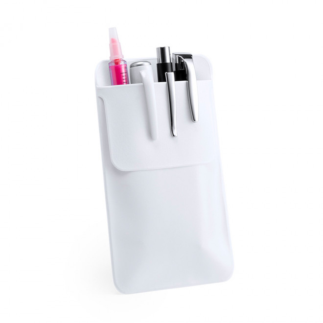 PROTECTEUR DE POCHE PERSONNALISE 'CAMICA' - blanc