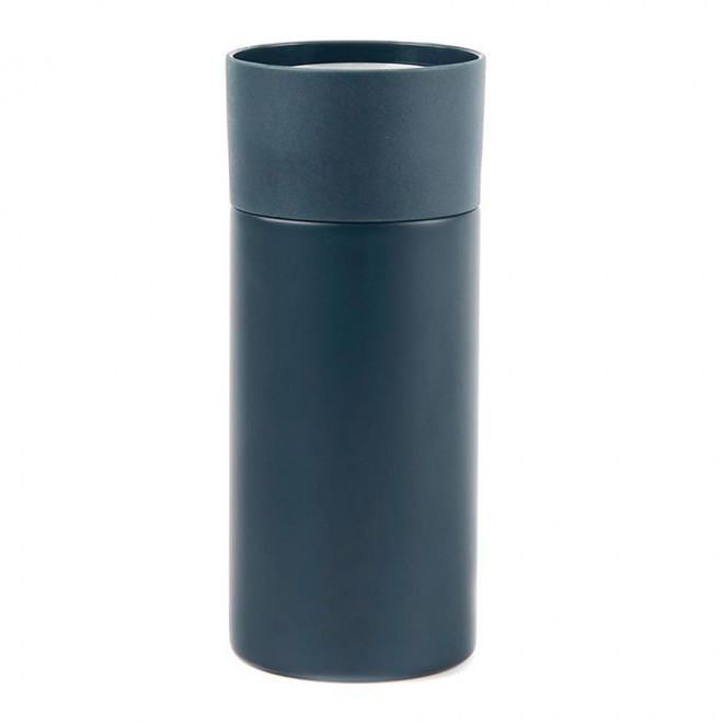 MUG ISOTHERME PERSONNALISABLE 300 ML 'SISTIO' - bleu marine