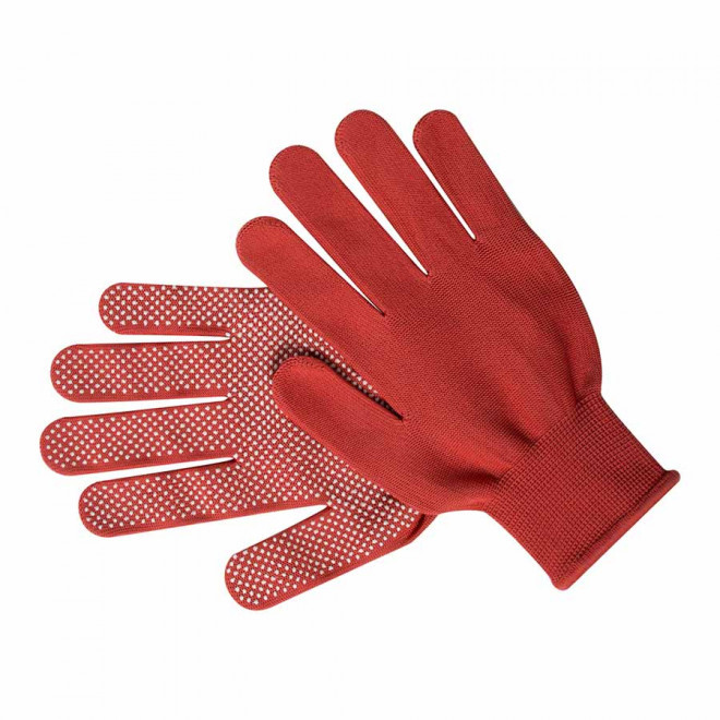 GANTS PERSONNALISABLE NYLON 'HETSON' - rouge