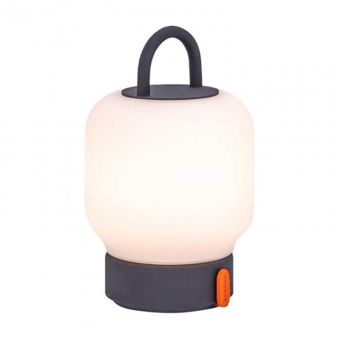 LAMPE DE TABLE RECHARGEABLE PERSONNALISABLE 'LOOME' - gris