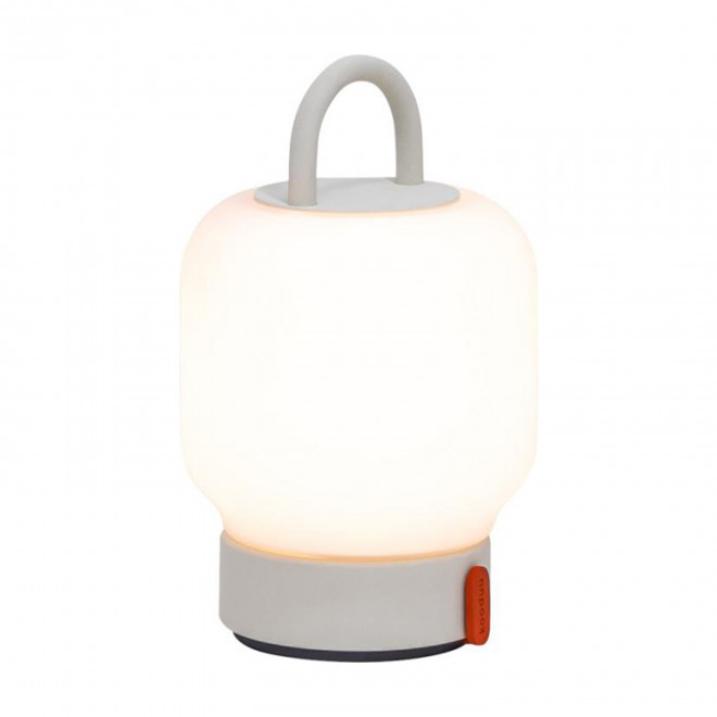 LAMPE DE TABLE RECHARGEABLE PERSONNALISABLE 'LOOME' - blanc