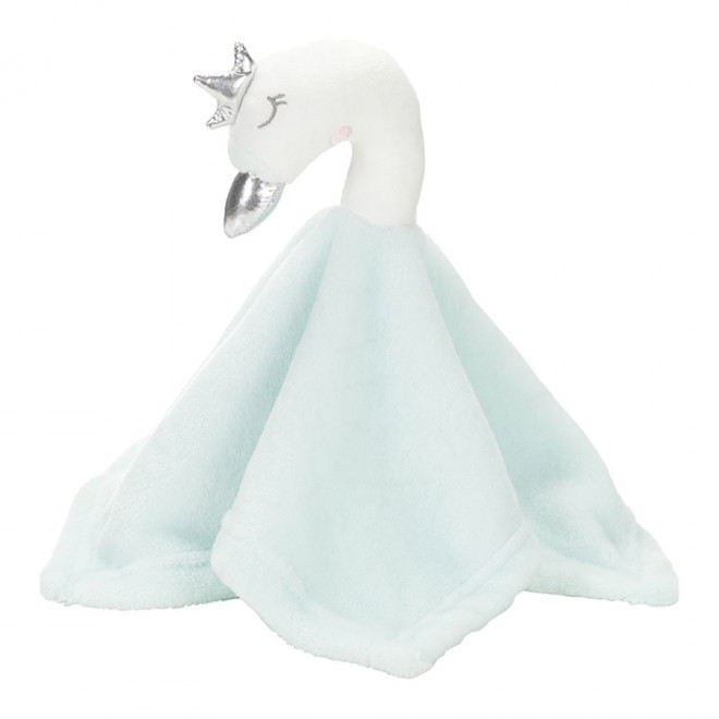 PELUCHE PERSONNALISABLE CYGNE 'ZVAN' - vert pastel
