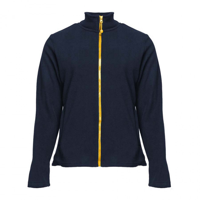 VESTE POLAIRE PERSONNALISABLE ZIPPEE FEMME 'BEAR' 300 GR/M² - Navy/gold